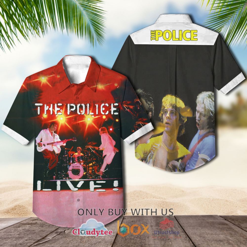 the police live 1995 casual hawaiian shirt 1 25347