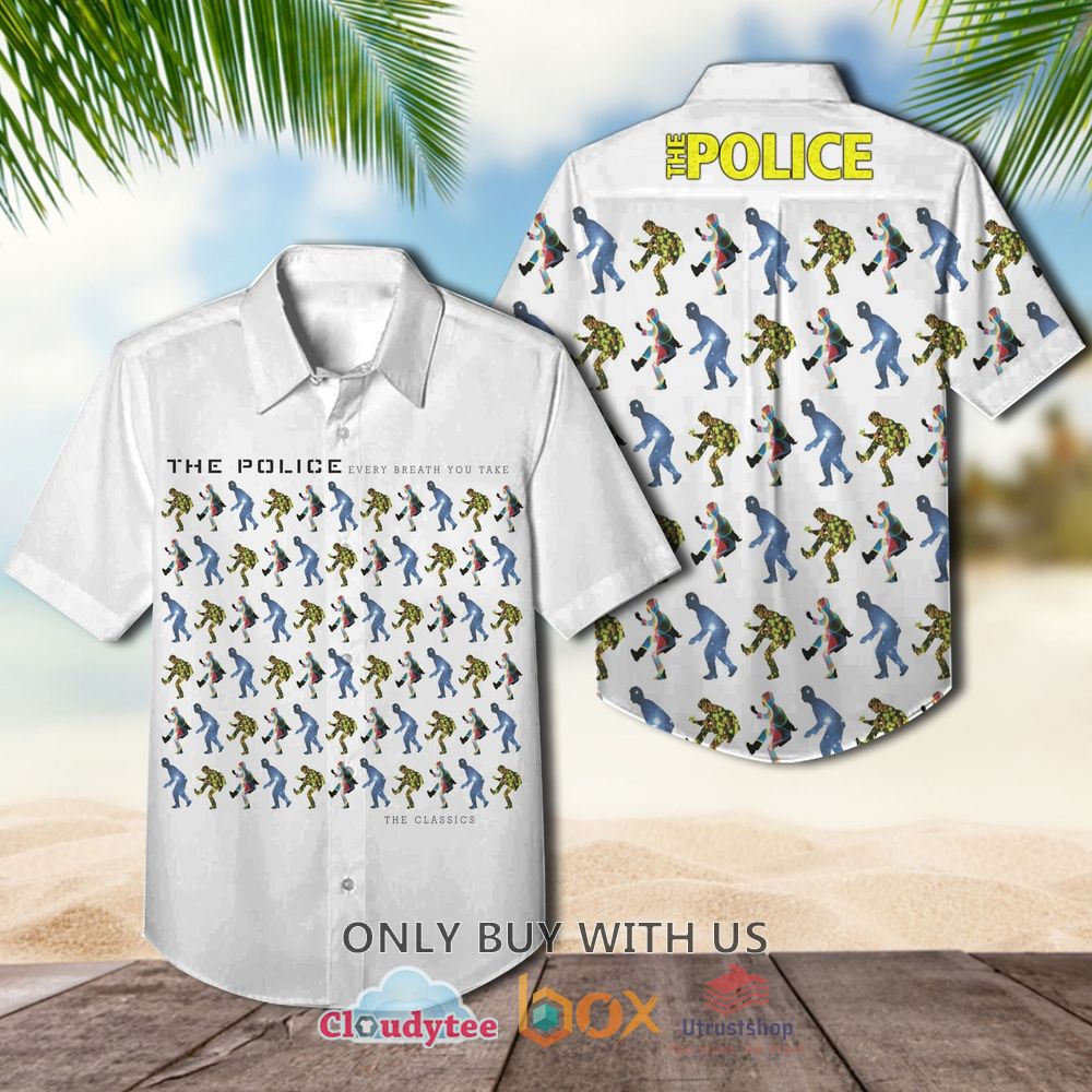 the police the classic casual hawaiian shirt 1 68763