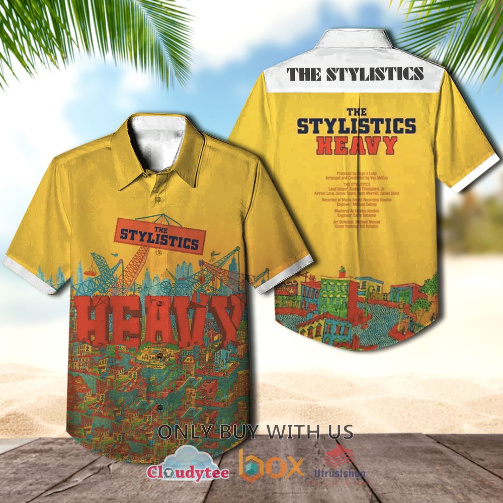 the stylistics heavy 1974 casual hawaiian shirt 1 25991