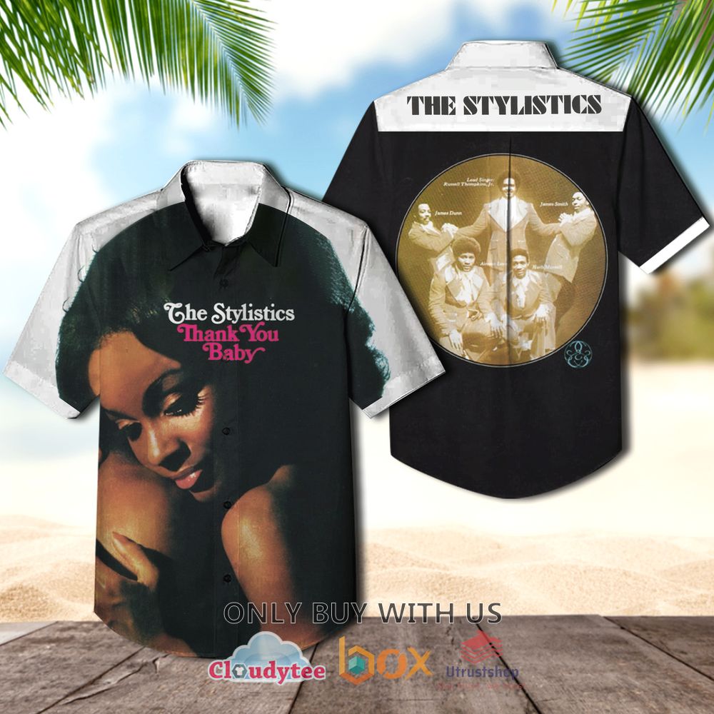 the stylistics thank you baby casual hawaiian shirt 1 51113