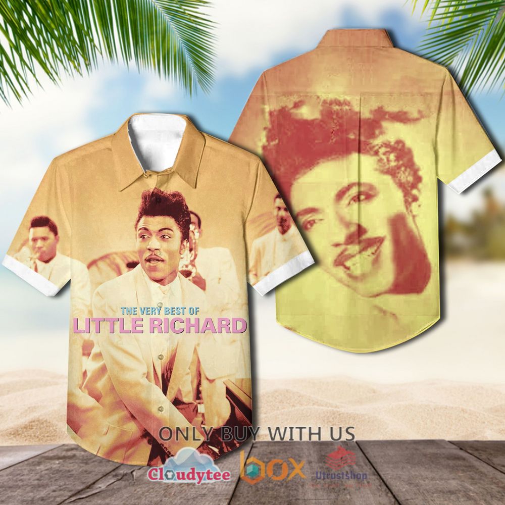 the very best of little richard albums hawaiian shirt 1 54070