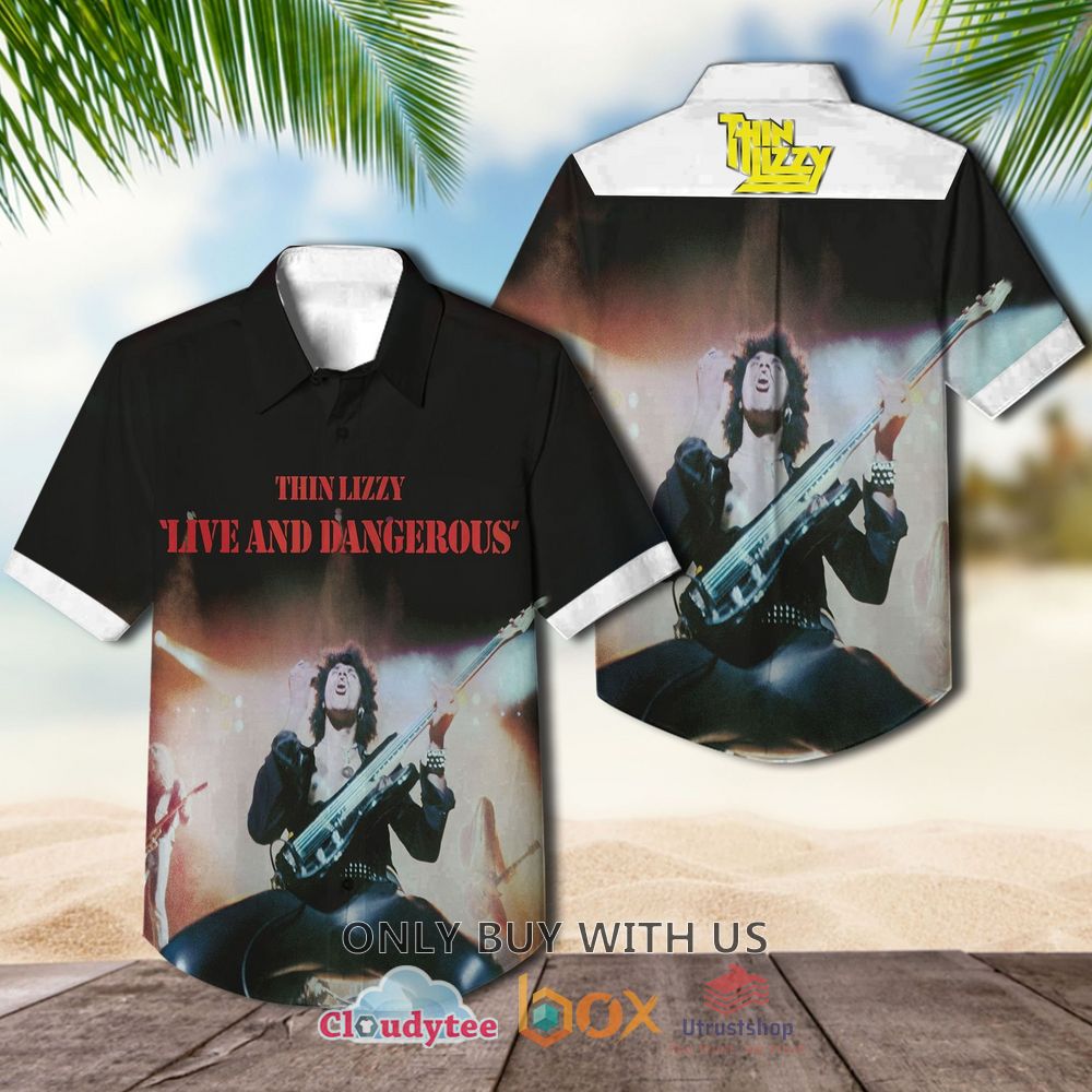 thin lizzy live and dangerous 1978 casual hawaiian shirt 1 93729