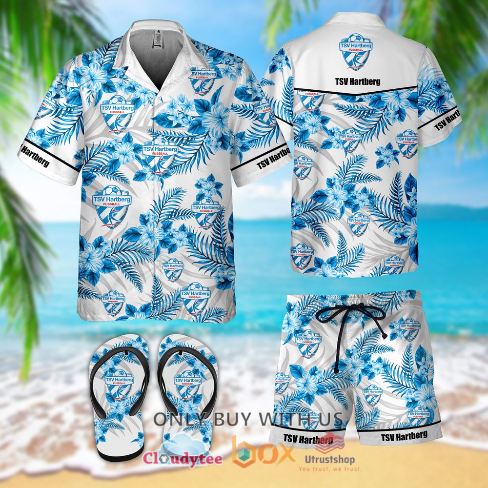 tsv hartberg hawaiian shirt short flip flops 1 97204