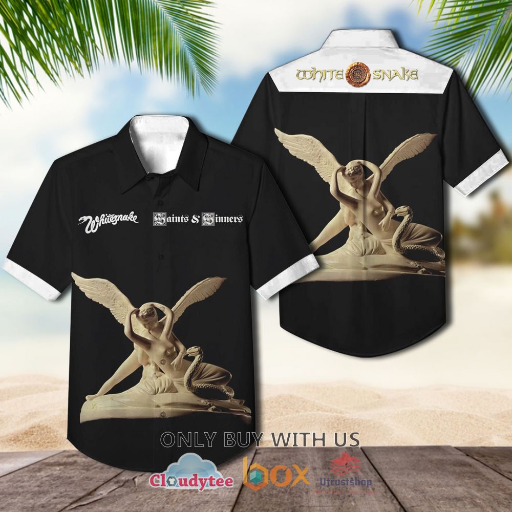 whitesnake saints sinners 1982 casual hawaiian shirt 1 7658