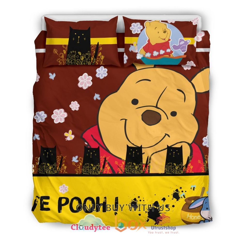 winnie the pooh cute disney bedding set 1 60995