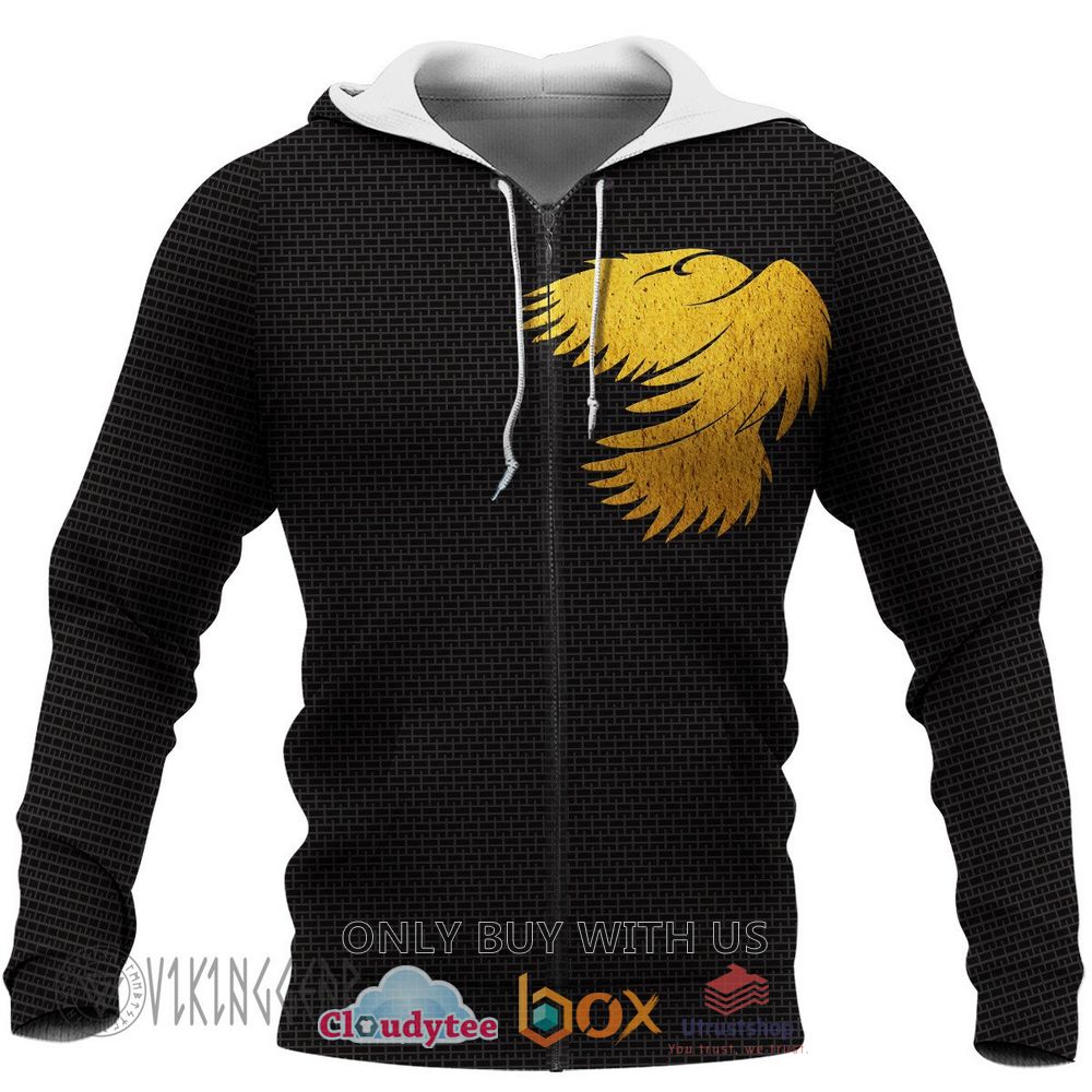 yin yang wolf raven yggdrasil viking 3d hoodie zip hoodie 2 83460