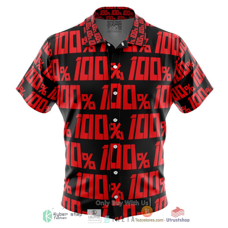 100 mob pyscho 100 short sleeve hawaiian shirt 1 89929