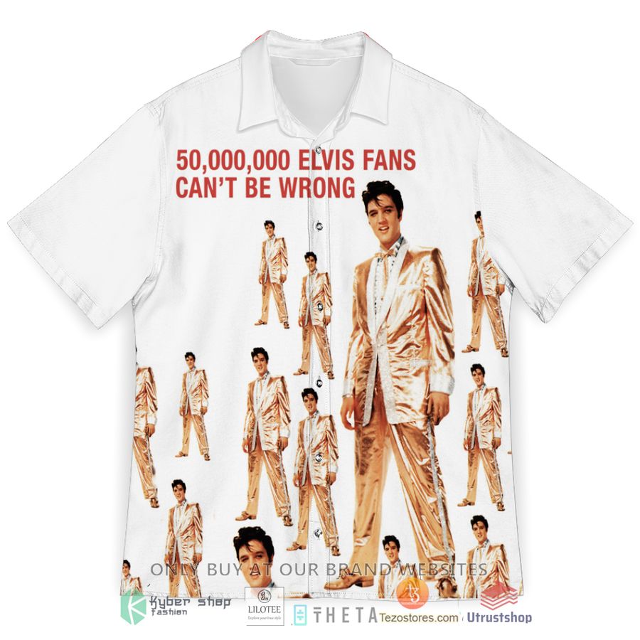 50000000 elvis fans cant be wrong casual hawaiian shirt 2 42490