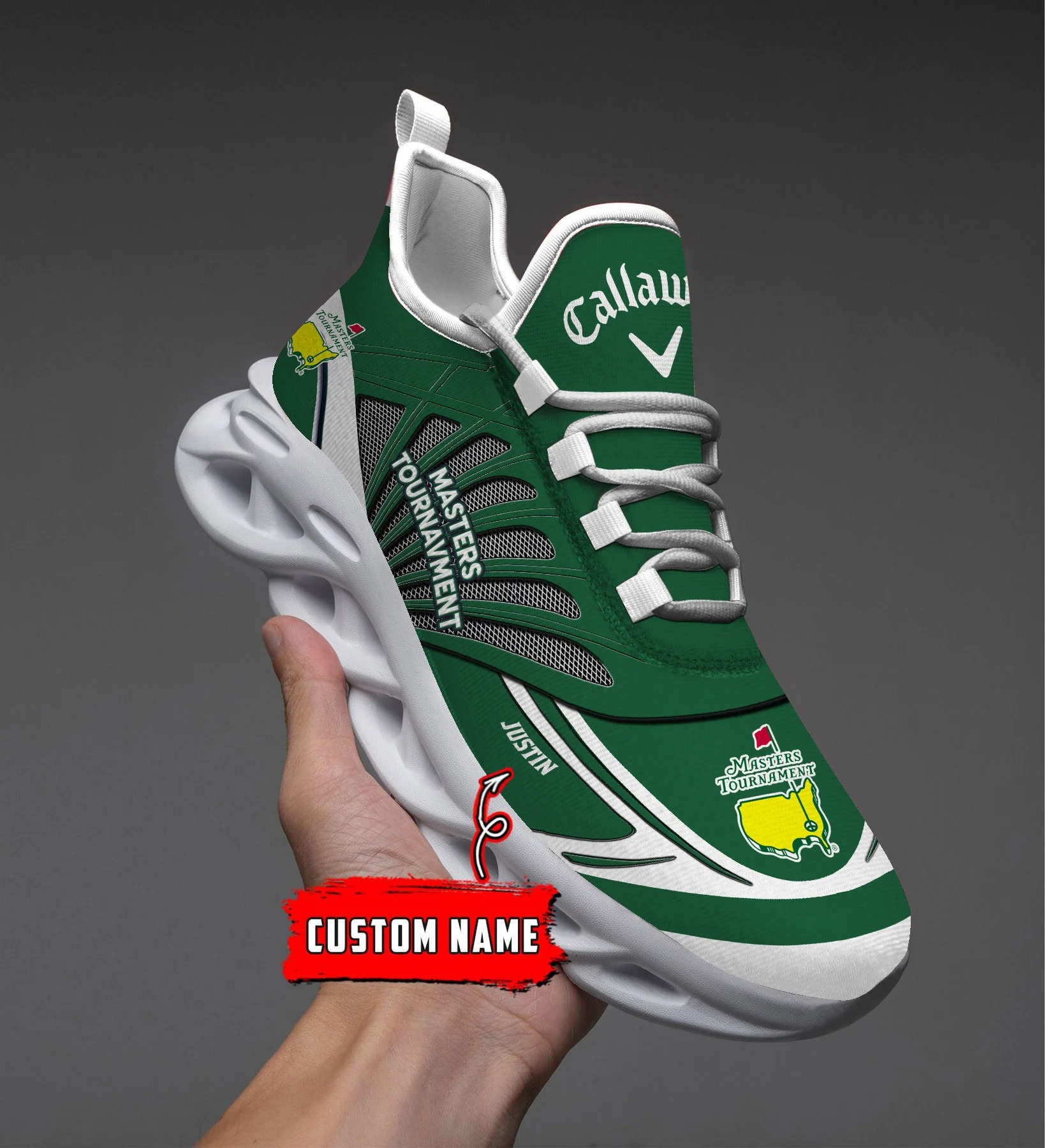 Personalized Callaway Masters Tournament Clunky Max Soul Shoes 2