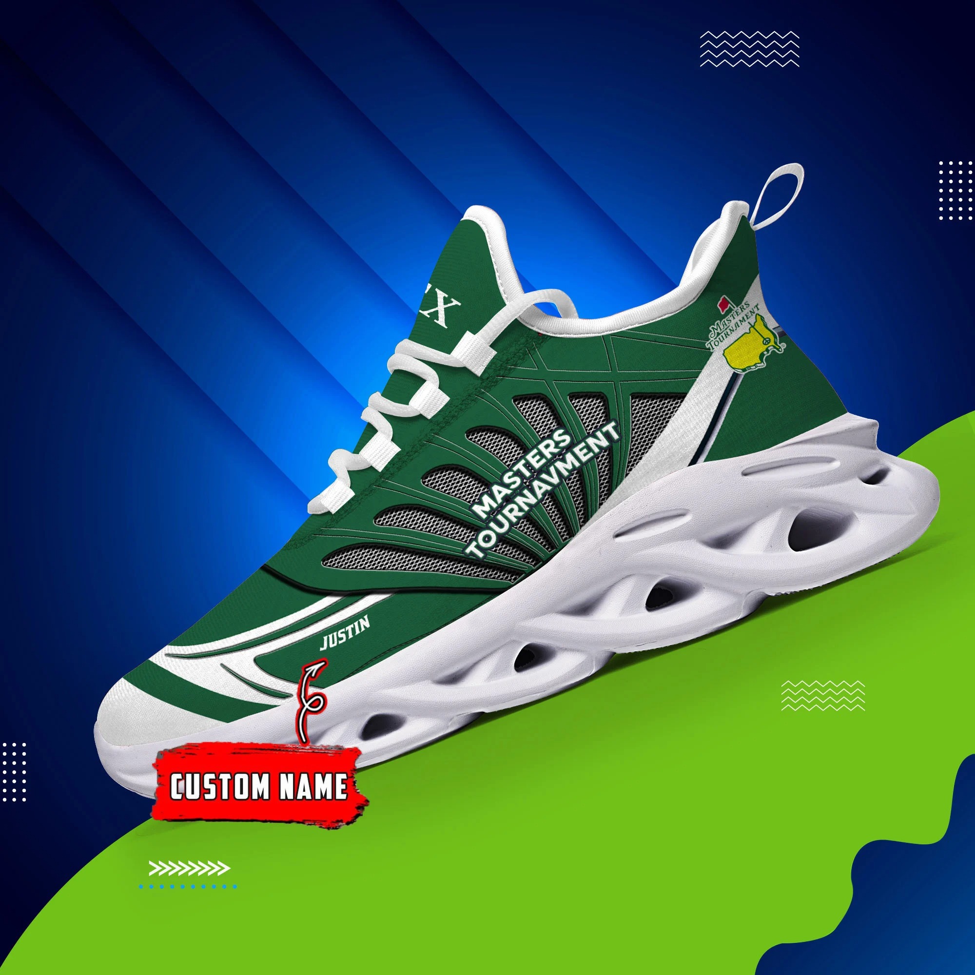 Personalized Rolex Masters Tournament Clunky Max Soul Shoes 1