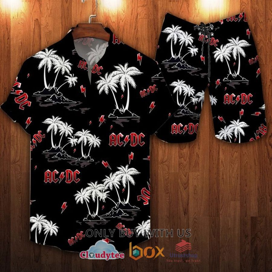 ac dc band black hawaiian shirt short 1 63506