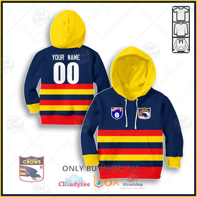 adelaide crows football club personalized 3d hoodie shirt 1 60200