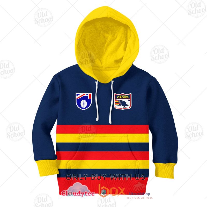 adelaide crows football club personalized 3d hoodie shirt 2 41795