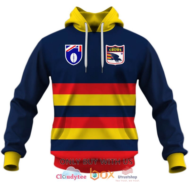 adelaide crows football club personalized pattern 3d hoodie shirt 1 74565