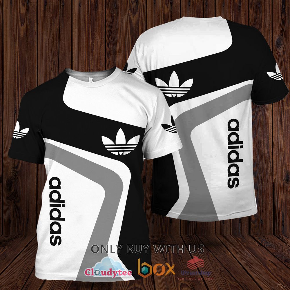 adidas black white 3d t shirt 1 28267