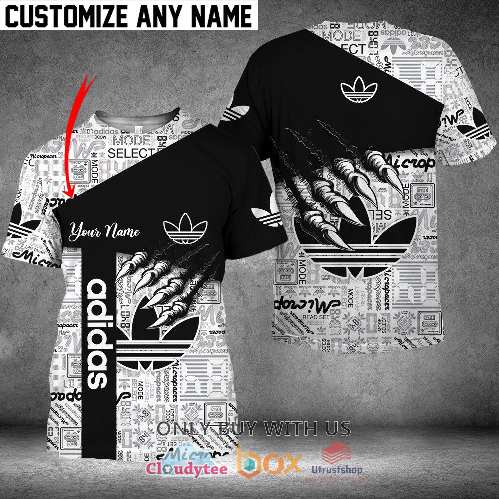 adidas claws animal pattern 3d t shirt 1 93794