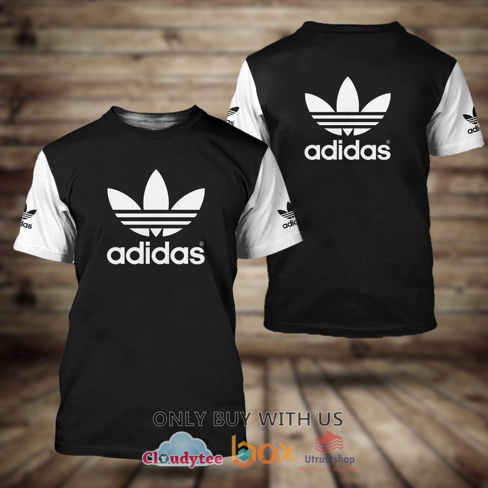 adidas company black logo 3d t shirt 1 4767