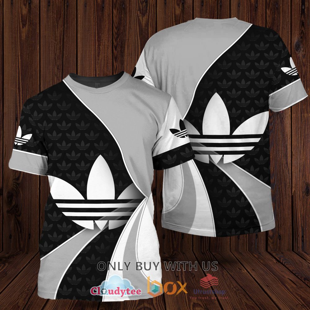 adidas company pattern color 3d t shirt 1 64238