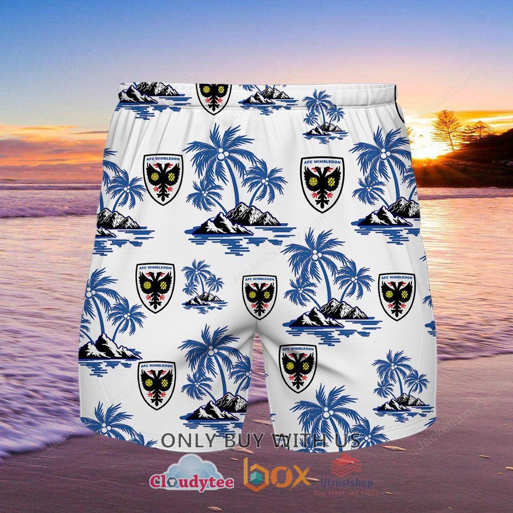 afc wimbledon island hawaiian shirt short 2 53735