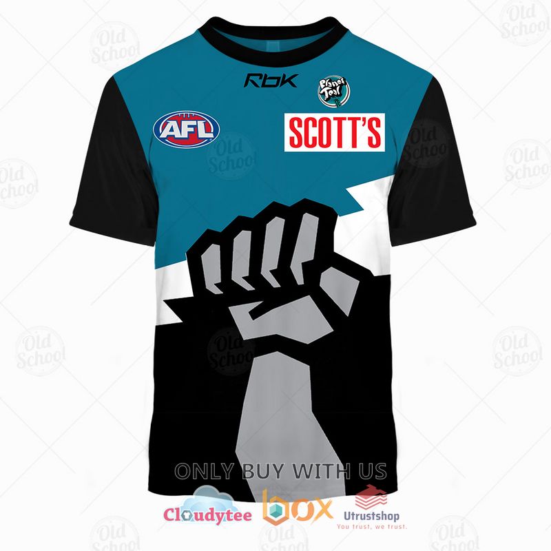 afl port adelaide 200 personalized 3d hoodie shirt 2 39594