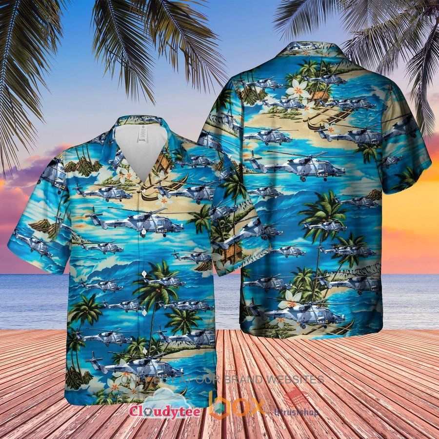 agustawestland aw159 wildcat hawaiian shirt 1 54893