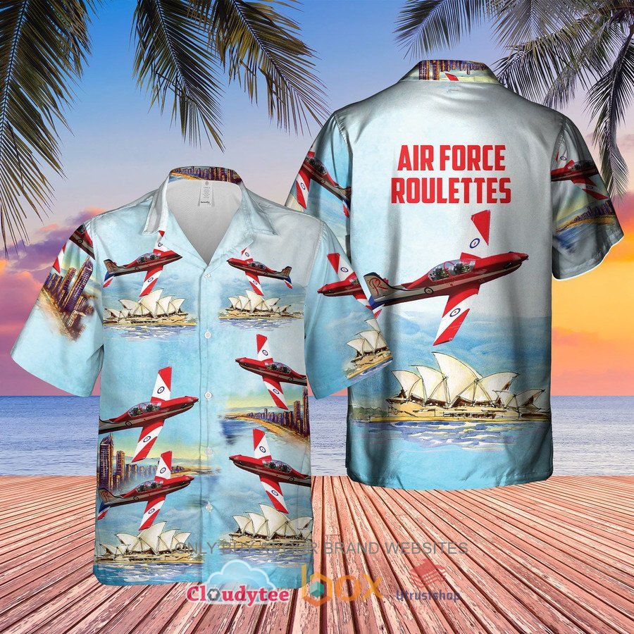 air force roulettes raaf air show hawaiian shirt 1 47852