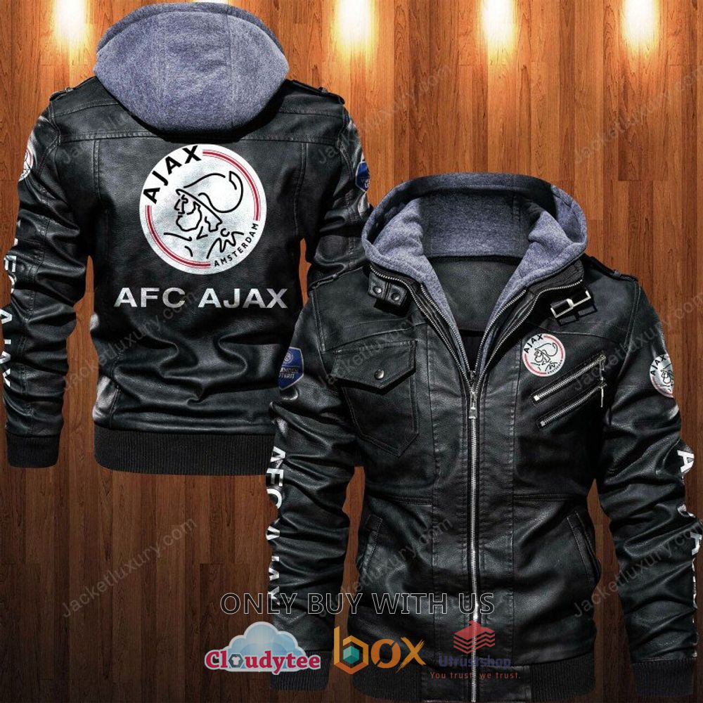 ajax amsterdam football club leather jacket 1 52271