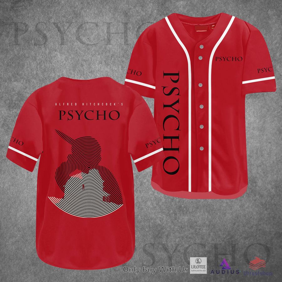 alfred hitchcock psycho horror movie baseball jersey 1 4762