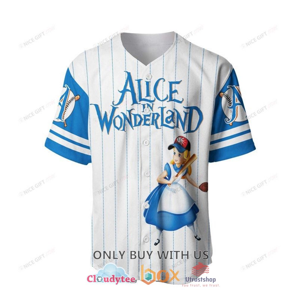alice in wonderland play baseball jersey shirt 2 81595