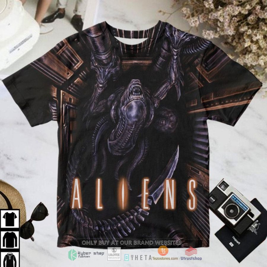 aliens queen black t shirt 1 53768