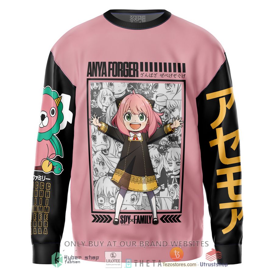anya forger spy x family streetwear sweatshirt 1 44511