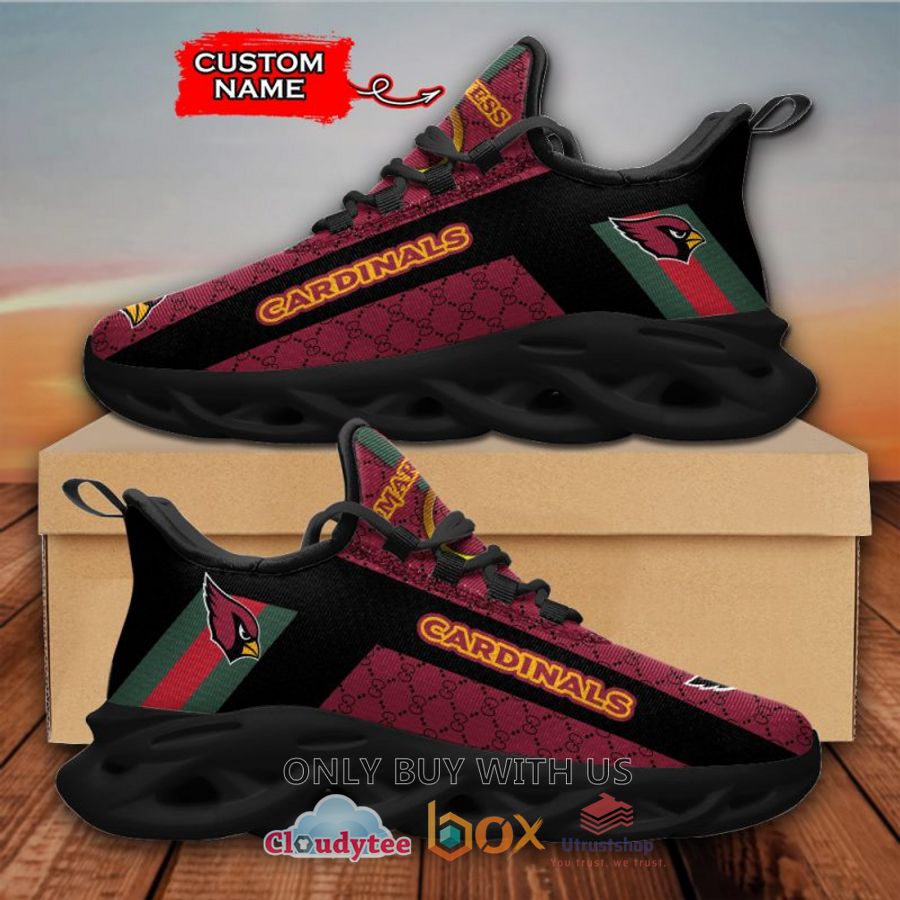 arizona cardinals gucci custom name clunky max soul shoes 1 6751