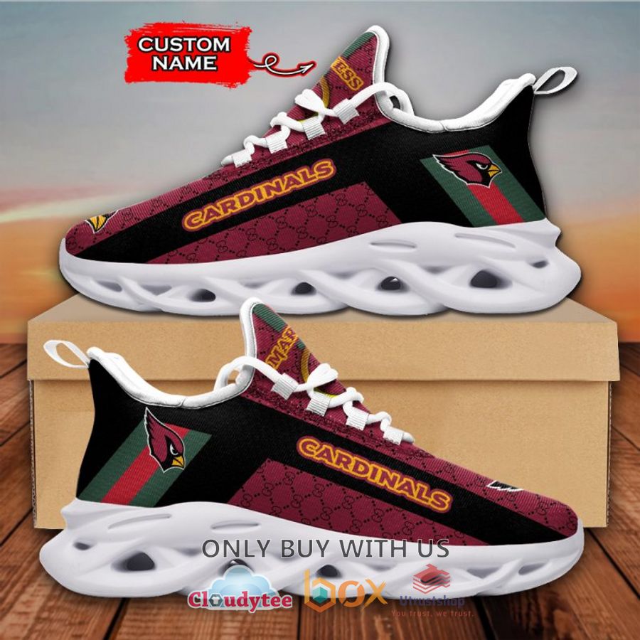 arizona cardinals gucci custom name clunky max soul shoes 2 15573