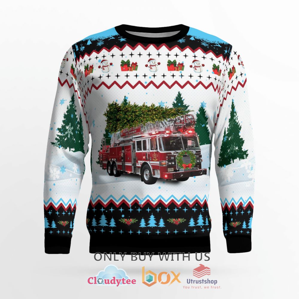 arlington county fire department sweater 2 14338