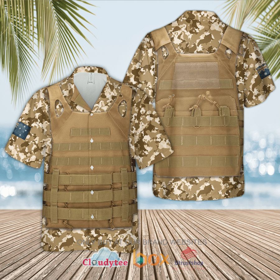 australian army tactical vest hawaiian shirt 1 46409
