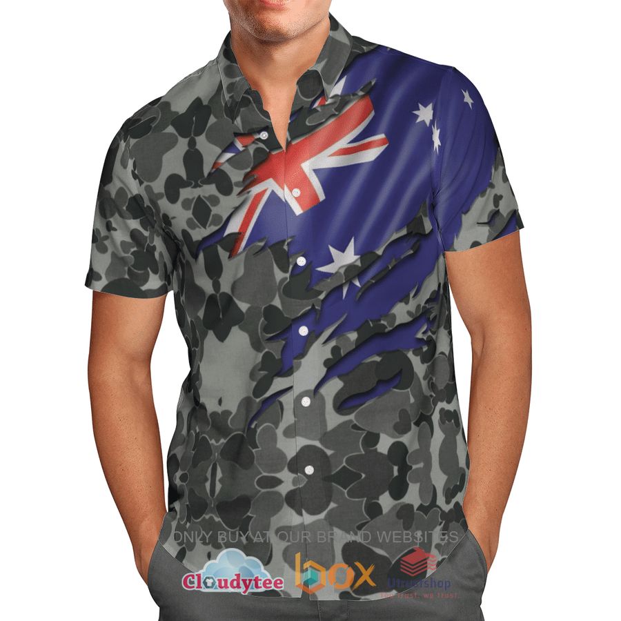australian flag navy hawaiian shirt 2 94089