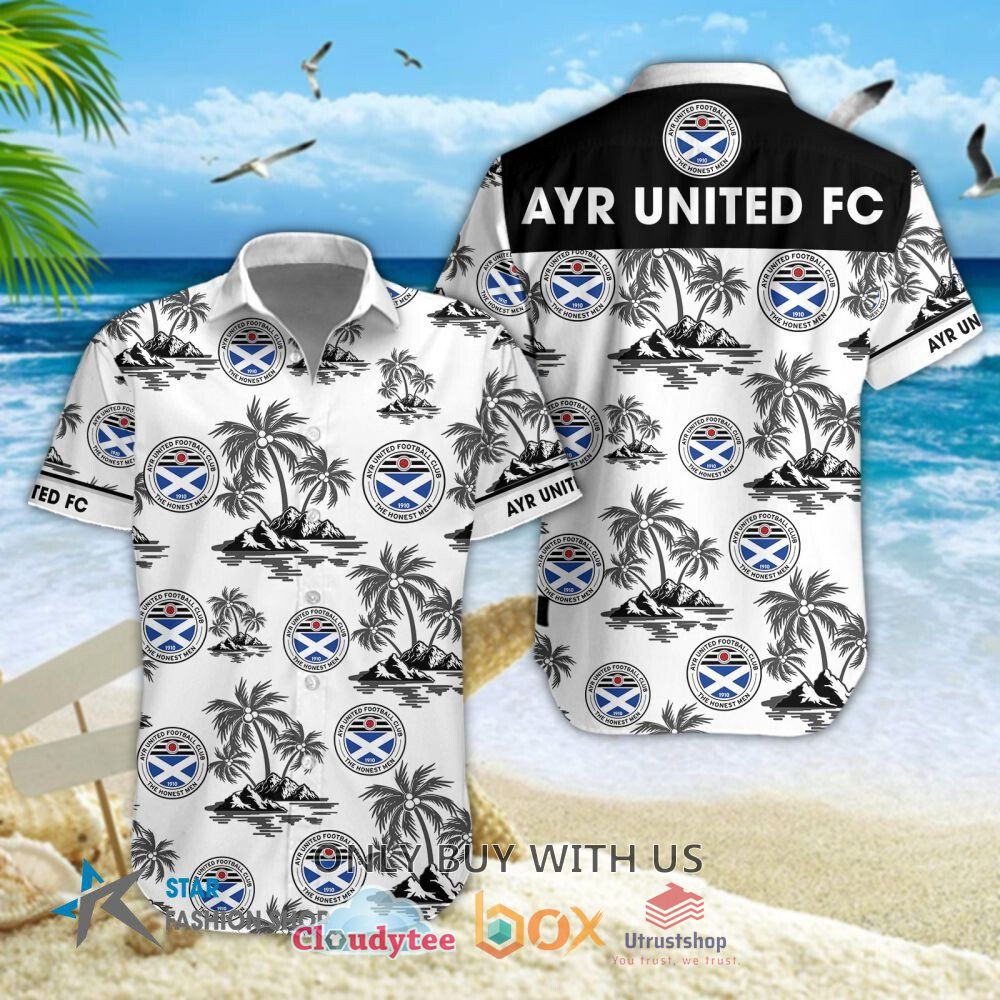 ayr united f c short sleeve hawaiian shirt short 1 1866