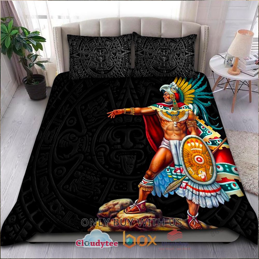 aztec mexico black bedding set 1 43338