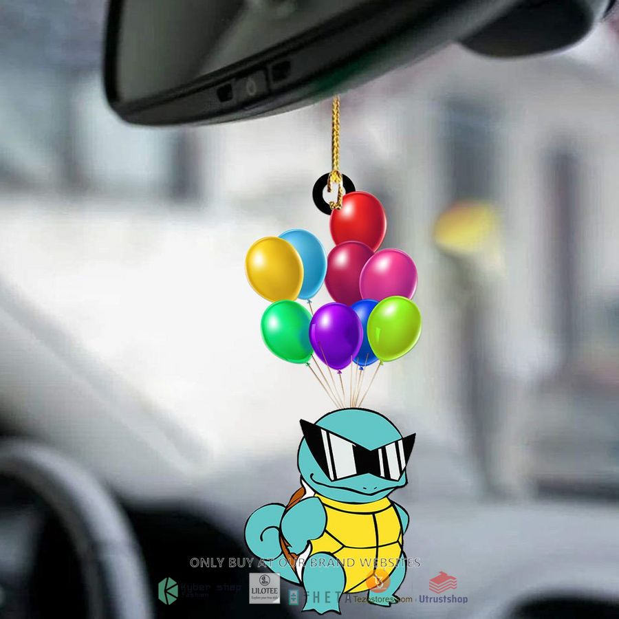 balloon cool squirtle car hanging ornament 2 98529