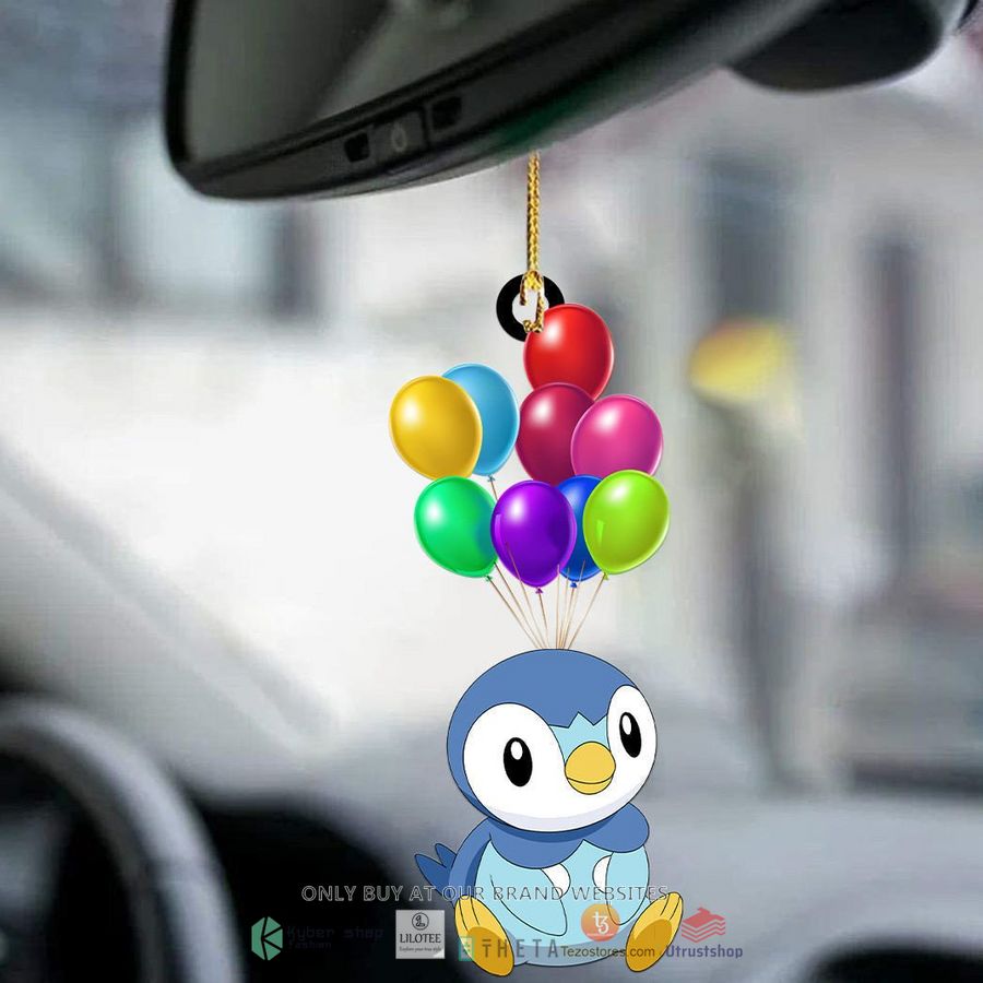 balloon piplup car hanging ornament 2 55129
