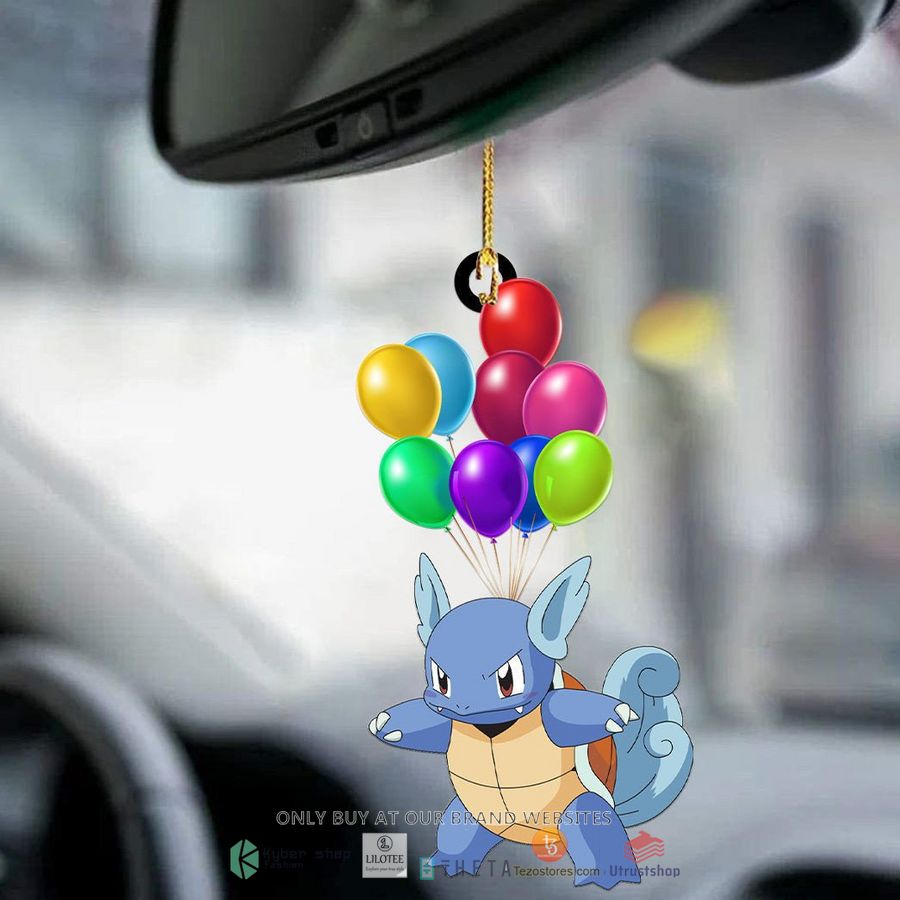 balloon squirtle 2 car hanging ornament 2 95861