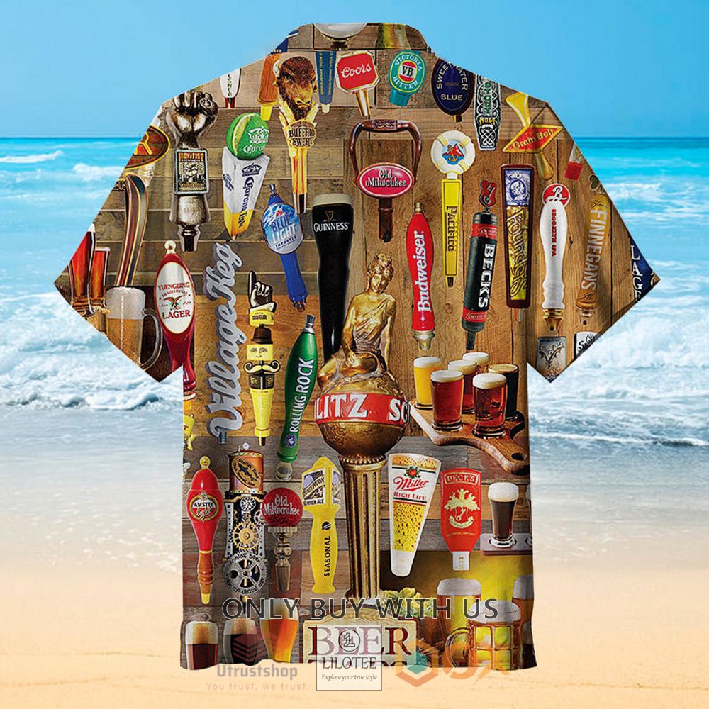 beer taps hawaiian shirt 2 19649