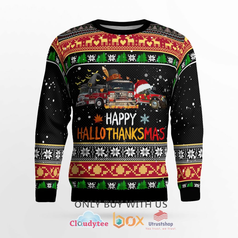 bexar county 2 fire department christmas sweater 2 8018
