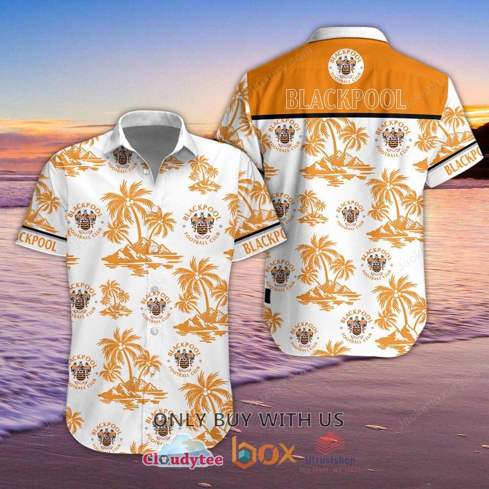 blackpool f c island hawaiian shirt short 1 9600