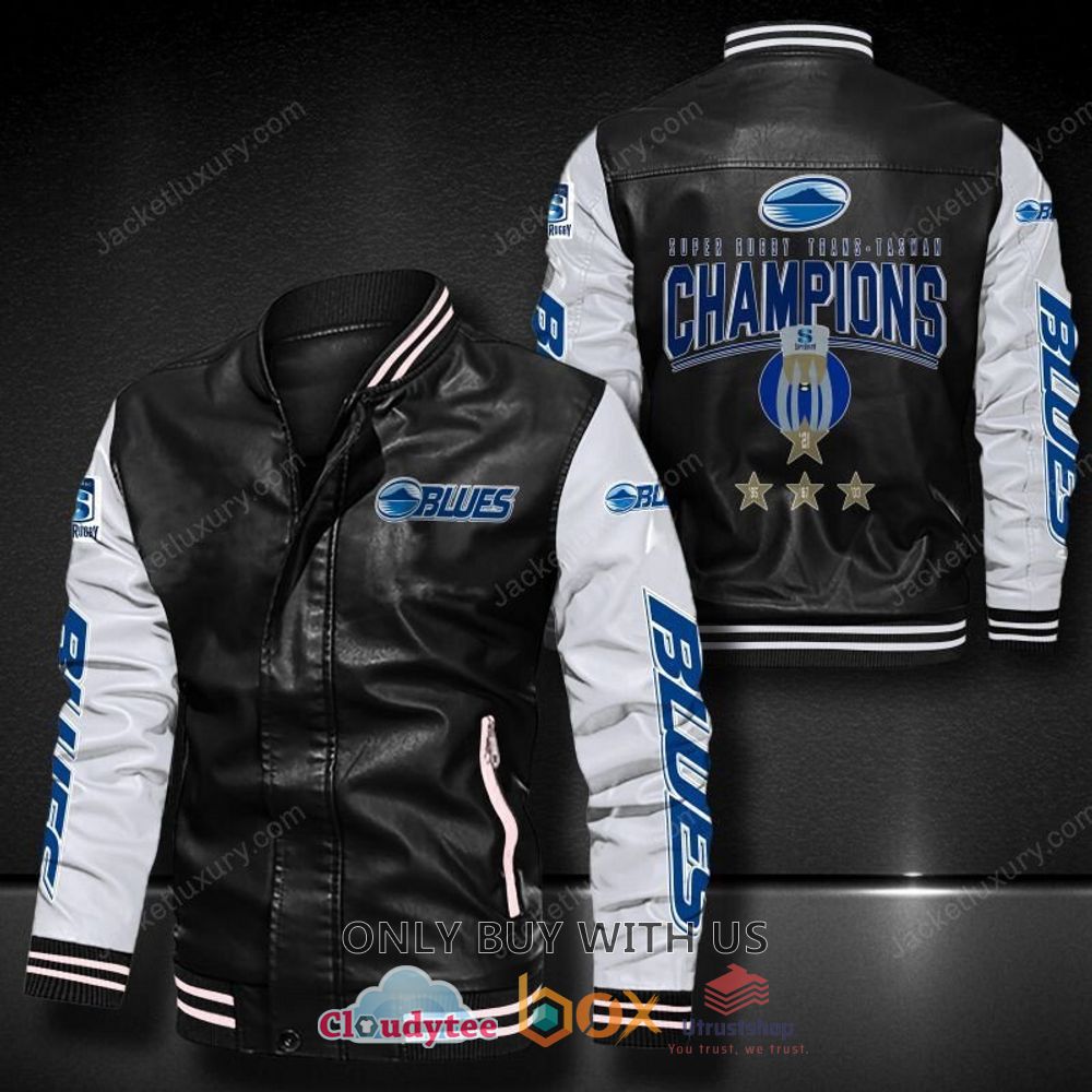 blues rugby team leather bomber jacket 1 51040
