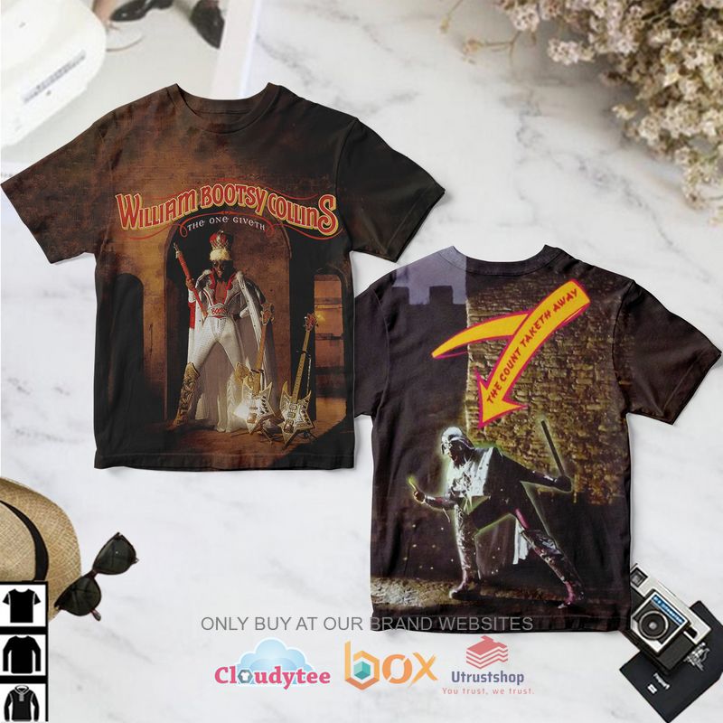 bootsy collins the one giveth the count taketh away t shirt 1 44008