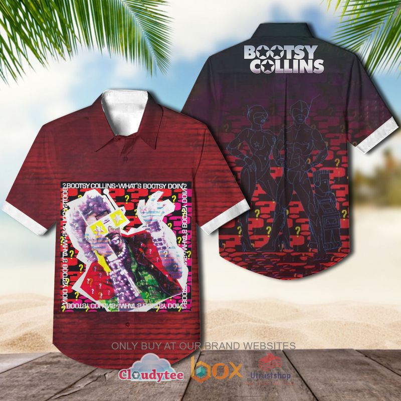 bootsy collins whats bootsy doin pattern hawaiian shirt 1 72067