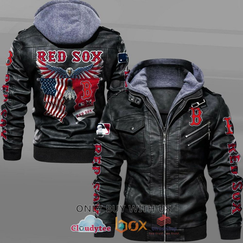 boston red sox american flag eagle leather jacket 1 79027
