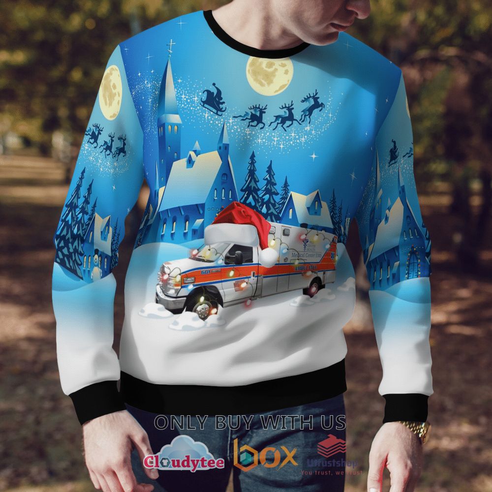 bowling green ky medical center ems christmas sweater 2 34831