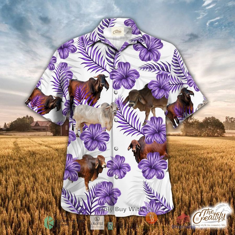 brahman flower full color hawaiian shirt 2 35033